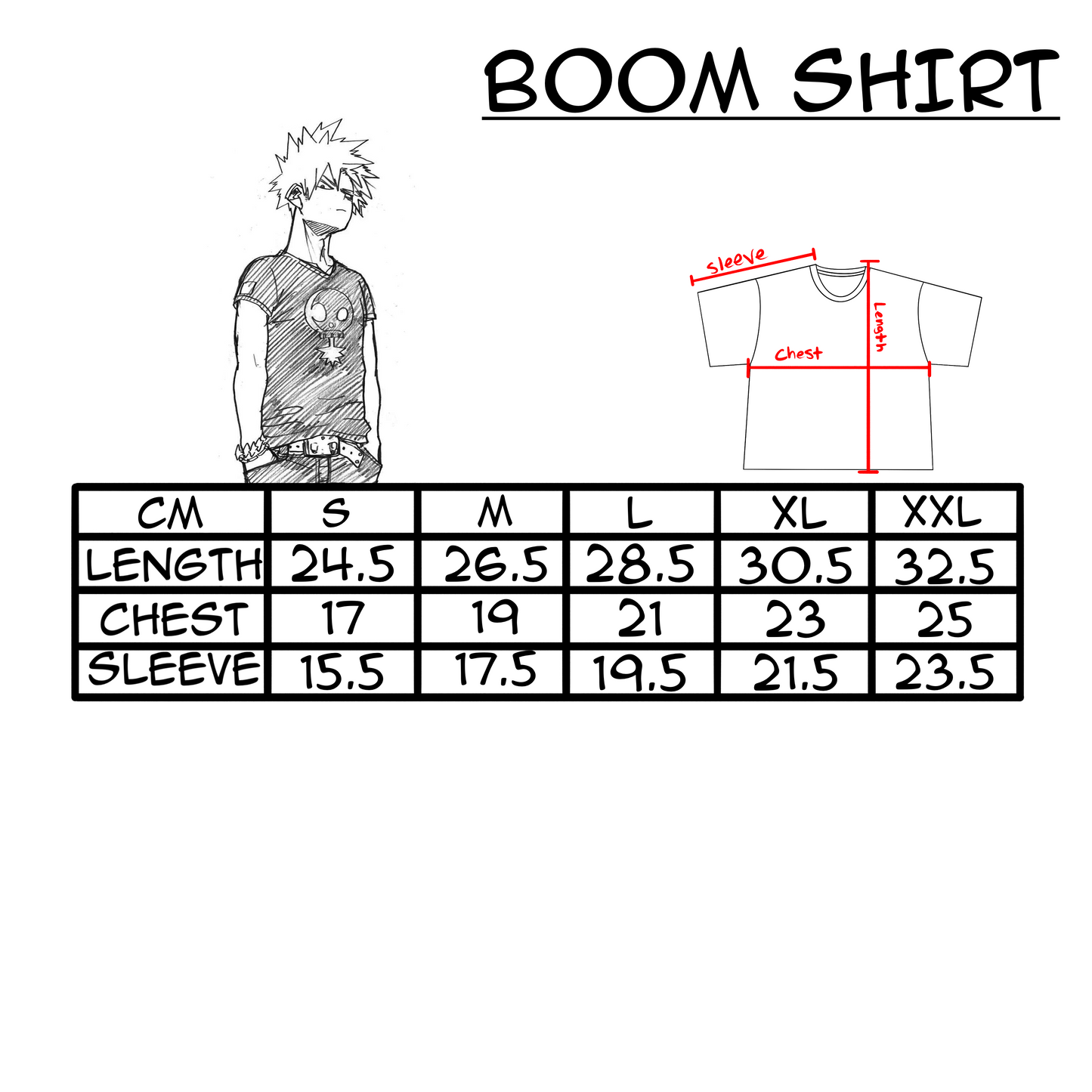 BOOM SHIRT (PRE-ORDER)