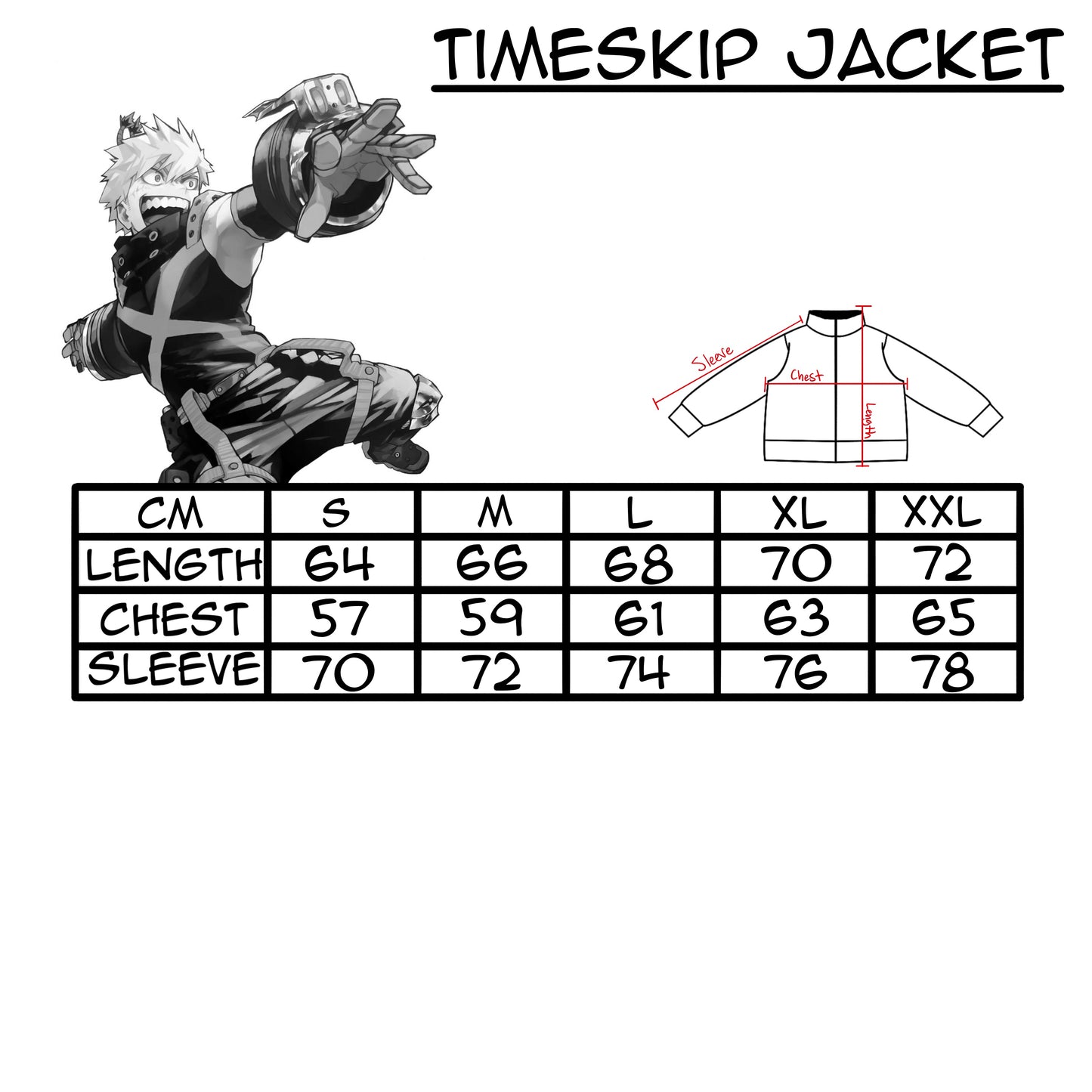 Timeskip Jacket (PRE-ORDER)
